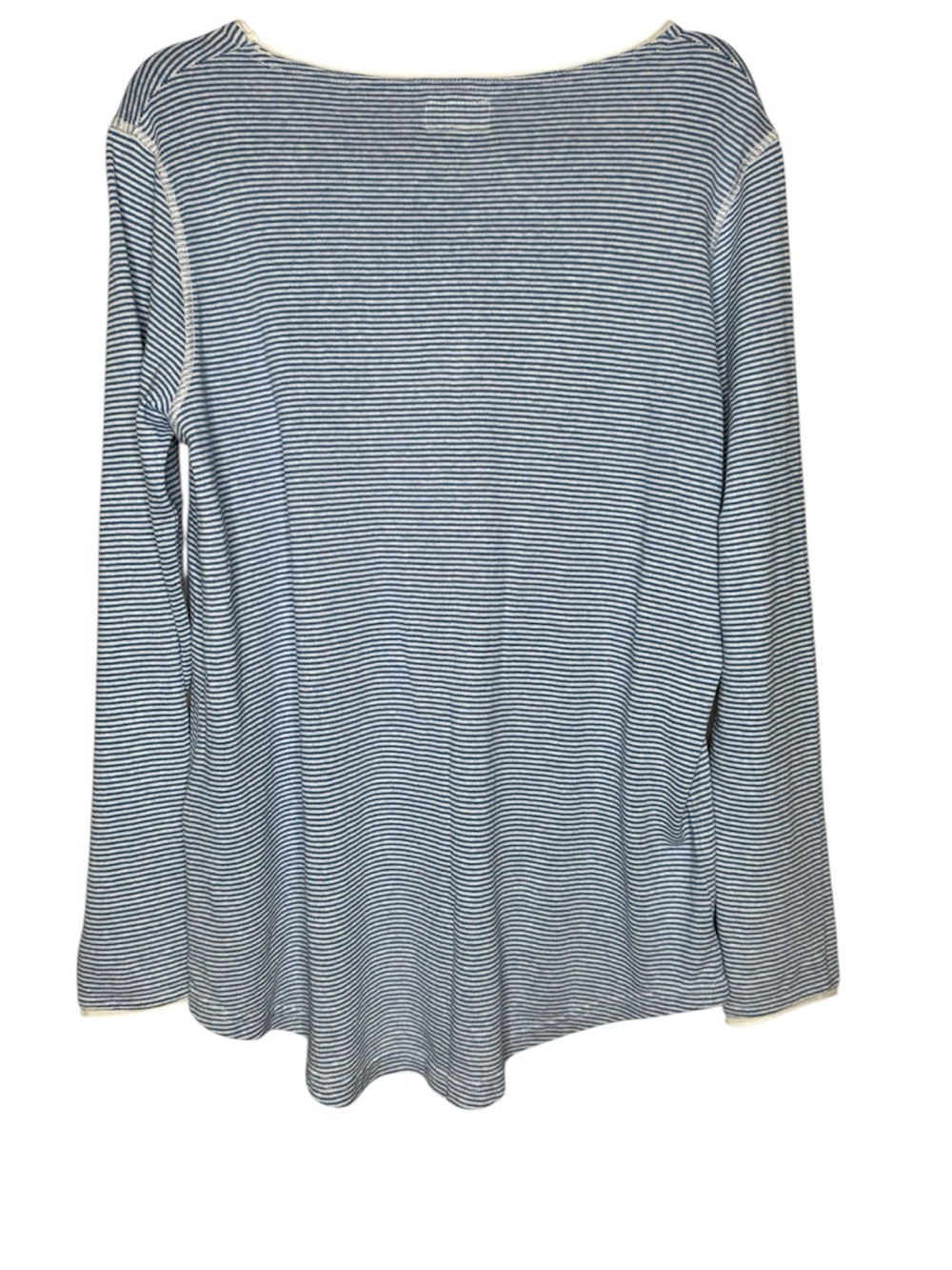 Poetry women's long sleeve stripes hemp /organic cotton top beach boho - Picture 5 of 5